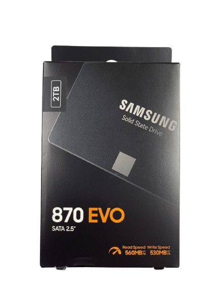 SAMSUNG 2TB 2.5" SATA 870 EVO MZ-77E2T0BW