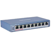 Hikvision DS-3E0109P-E/M 8 Port Fast Ethernet Unmanaged POE Switch #853
