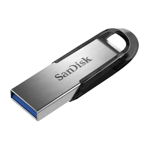 SanDisk Ultra Flair Flash Drive - 256GB / Up to 150 MB/s / USB 3.0 / Black and Silver SDCZ73-256G-G46