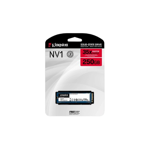 Kingston 250GB NV1 M.2 2280 NVMe SSD SNVS/250G
