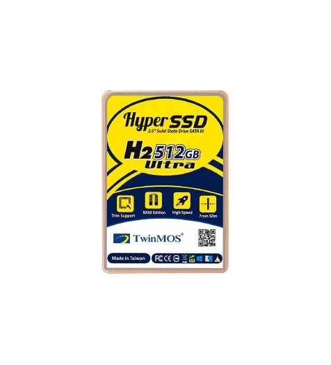 TwinMOS Hyper H2 Ultra - 512GB / 2.5-inch / SATA-III - SSD (Solid State Drive)