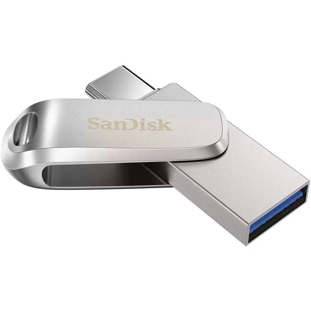 SanDisk 1TB Ultra Dual Drive Luxe USB Type-C - SDDDC4-1T00-G46, Silver
