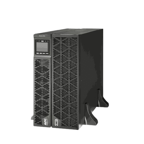 APC Smart-UPS On-Line, 10kVA/10kW, Rack/Tower, 230V, 2x IEC C13+1x IEC C19+Hard wire 3-wire (H+N+E) outlets, Network Card, W/O rail kit (SRTG10KXLI)