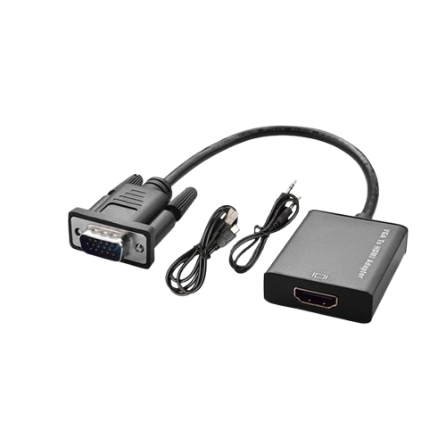 Cable VGA Male to HDMI Female Adapter