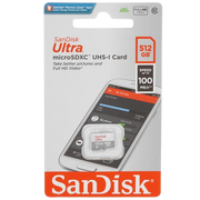 SanDisk Ultra microSDXC UHS-I Card -512GB / Up to 100 MB/s-SDSQUNR-512G-GN3MN